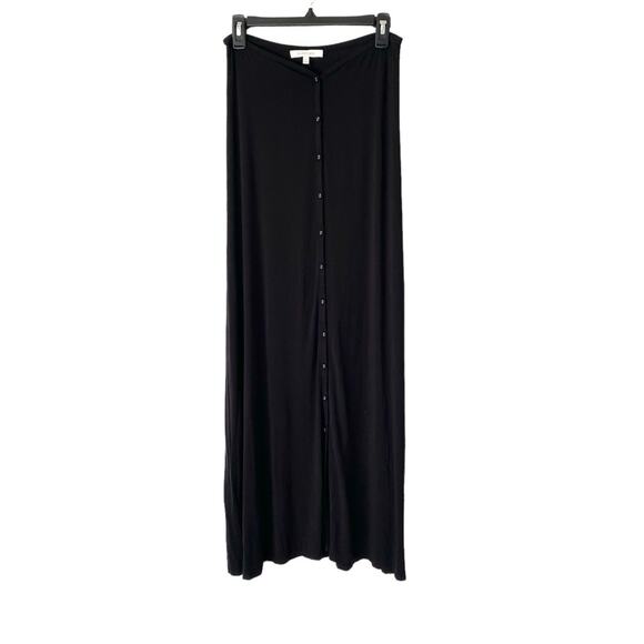 Favorite Daughter Good For You Button Down Black Maxi Skirt size medium - Picture 5 of 10
